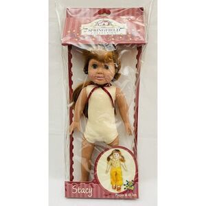 18" Stacy Doll NIB Fibre Craft Springfield Collection Red Hair Green Eyes Ginger